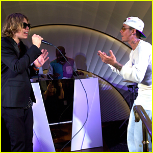 Justin Bieber & The Kid LAROI Perform at Delilah Las Vegas Grand Opening!