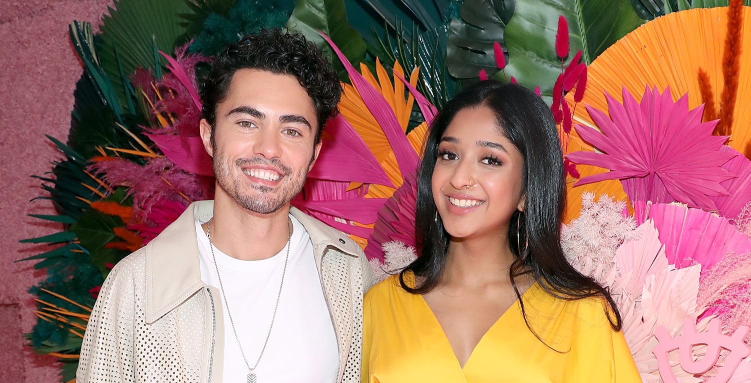 Maitreyi Ramakrishnan & Darren Barnet Buddy Up at ‘Never Have I Ever’ Season Two Release Party!