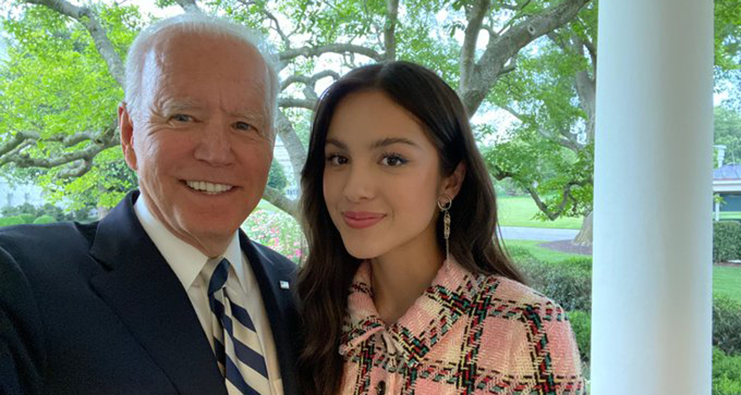 Olivia Rodrigo Thanks President Biden For Having Her at the White House