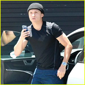 Tom Holland Arrives at the Gym After Going Viral Because of Those Zendaya Kissing Pics