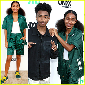 Yara Shahidi Reunites With Her 'Bro' Miles Brown at 'Summer of Soul' Screening