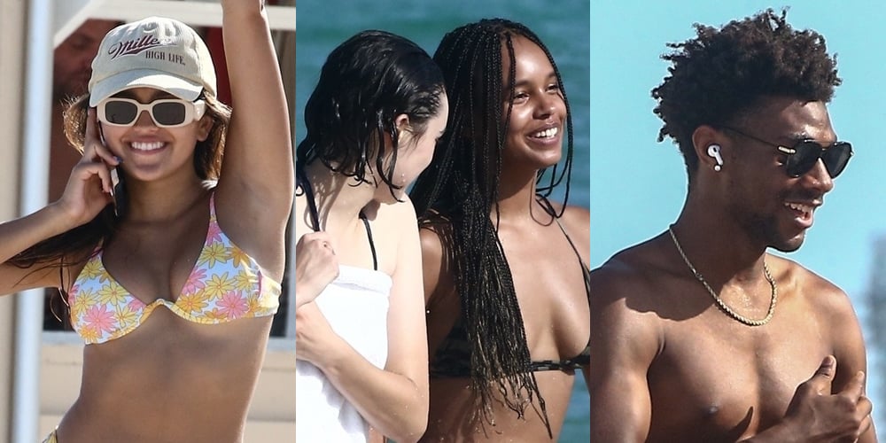 Alisha Boe, Maia Reficco & More Hit The Beach On Day Off From Filming Netflix Movie ‘Strangers’
