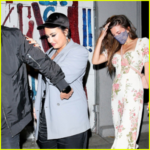 Demi Lovato Gets Dinner With a Friend in West Hollywood