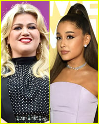 Kelly Clarkson Is Gushing Over Working with Ariana Grande On 'The Voice'