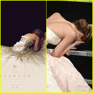Kristen Stewart's New 'Spencer' Poster Compared to Jennifer Lawrence's Oscars Fall