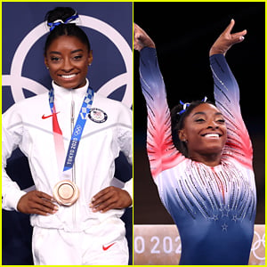 Simone Biles Is Beaming After Winning Bronze at Tokyo Olympics!