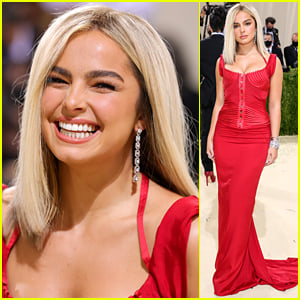 Addison Rae Goes Full Blonde For the Met Gala 2021