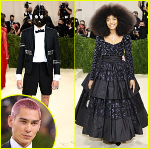 Evan Mock & Whitney Peak Wear Very Different Looks For Met Gala 2021