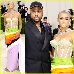 Jordan Alexander Has 'Gossip Girl' Moment With Christopher John Rogers at Met Gala