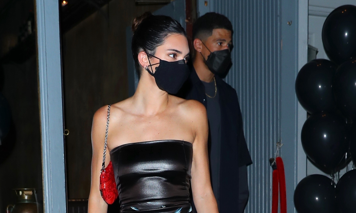 Kendall Jenner Wears a Black Mini-Dress for NYC Night Out with Devin Booker - Just Jared Jr. Kendall Jenner Wears a Black Mini-Dress for NYC Night Out with Devin Booker - Just Jared Jr.