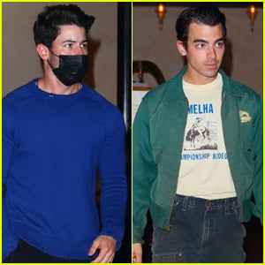 Nick & Joe Jonas Head to One of Their Concerts on Their 'Remember This Tour'!