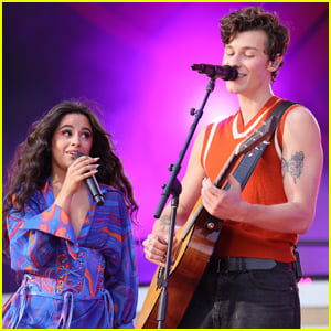 Shawn Mendes Performs with Girlfriend Camila Cabello at Global Citizen Live 2021!