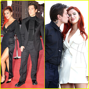 Bella Thorne & Benjamin Mascolo Premiere New Movie 'Time Is Up' In Italy!