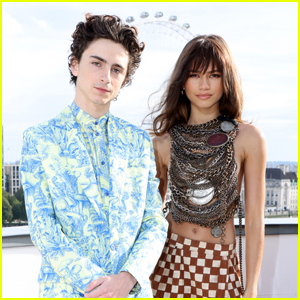 Timothee Chalamet & Zendaya Pose Together for 'Dune' Photocall in London!