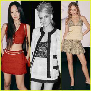Jennie, Kristen Stewart & More Sit Front Row at Chanel's Paris Fashion Week Show
