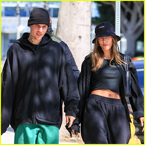 Justin Bieber Wears Baggy Sweats on Saturday Morning Outing with Hailey