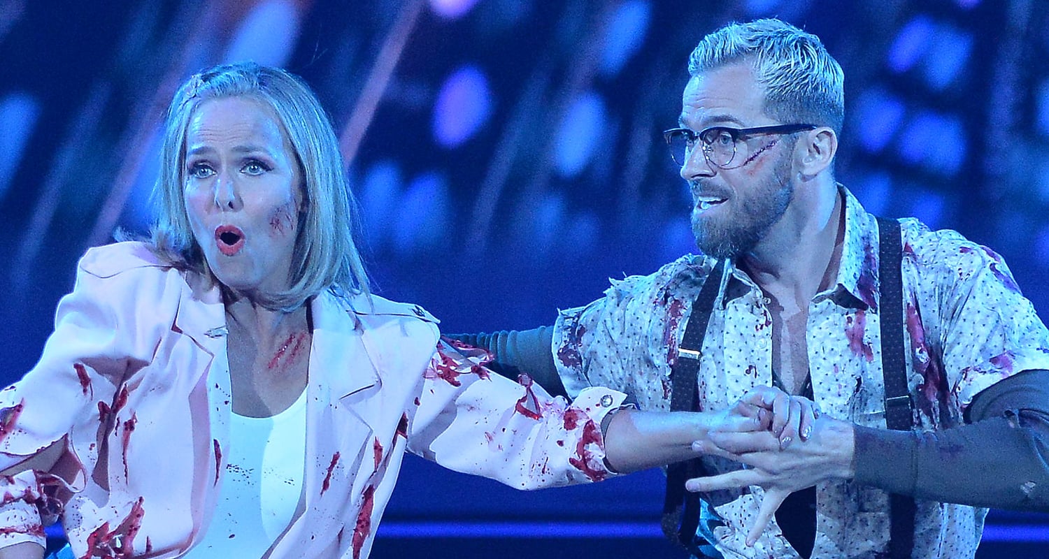 Melora Hardin Brings The Energy For ‘Dancing With The Stars’ Horror Night with Artem Chigvintsev – Watch Now!