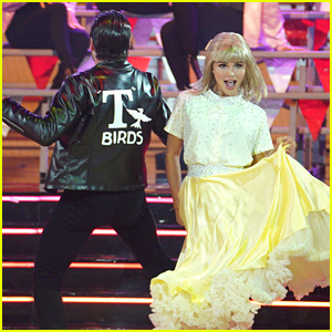Olivia Jade Turns Into Sandy For 'Dancing With The Stars' 'Grease' Night - Watch Now