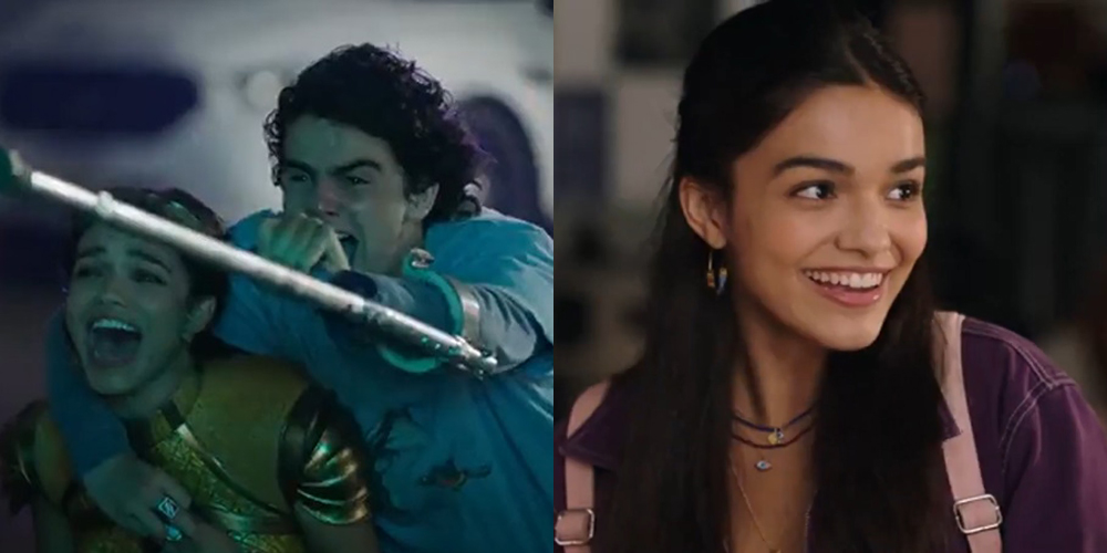 Jack Dylan Grazer Holds Onto Rachel Zegler In New ‘Shazam: Fury of the Gods’ Teaser