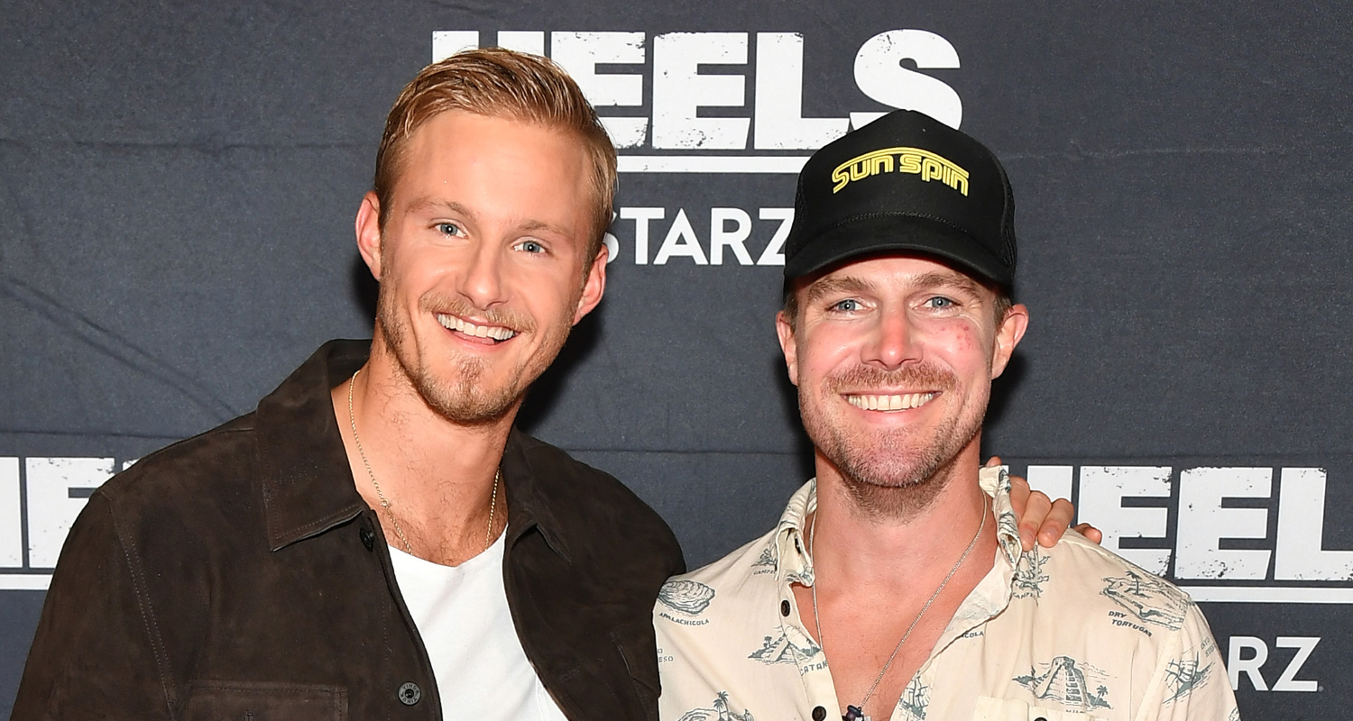 Stephen Amell & Alexander Ludwig Pose With Younger Selves at ‘Heels’ Season Finale Screening