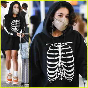 Vanessa Hudgens Arrives at JFK Airport After Making an Appearance on 'The Today Show'