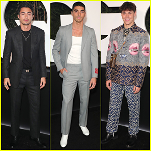 Darren Barnet, Taylor Zakhar Perez & Noah Beck Suit Up for GQ Men of the Year Celebration