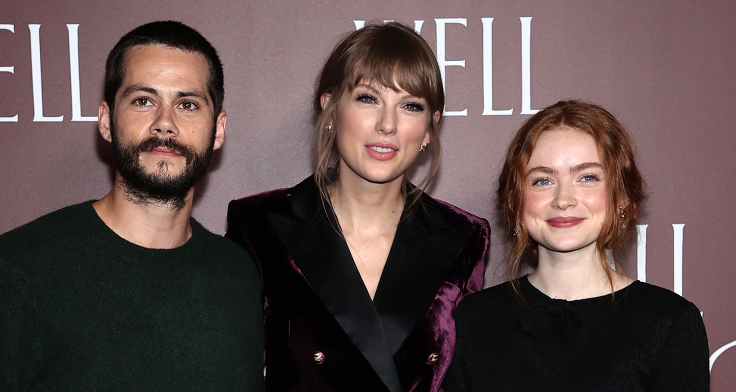 Dylan O’Brien & Sadie Sink Join Taylor Swift at ‘All Too Well’ Premiere ...