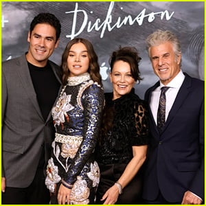 Hailee Steinfeld Brings Her Family to 'Dickinson' Season 3 Premiere!