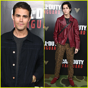 Paul Wesley, LILHUDDY & More Attend 'Call of Duty: Vanguard' Launch Party