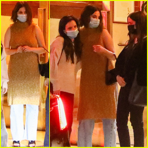 Selena Gomez Heads Home After a Night Out with Friends in L.A.