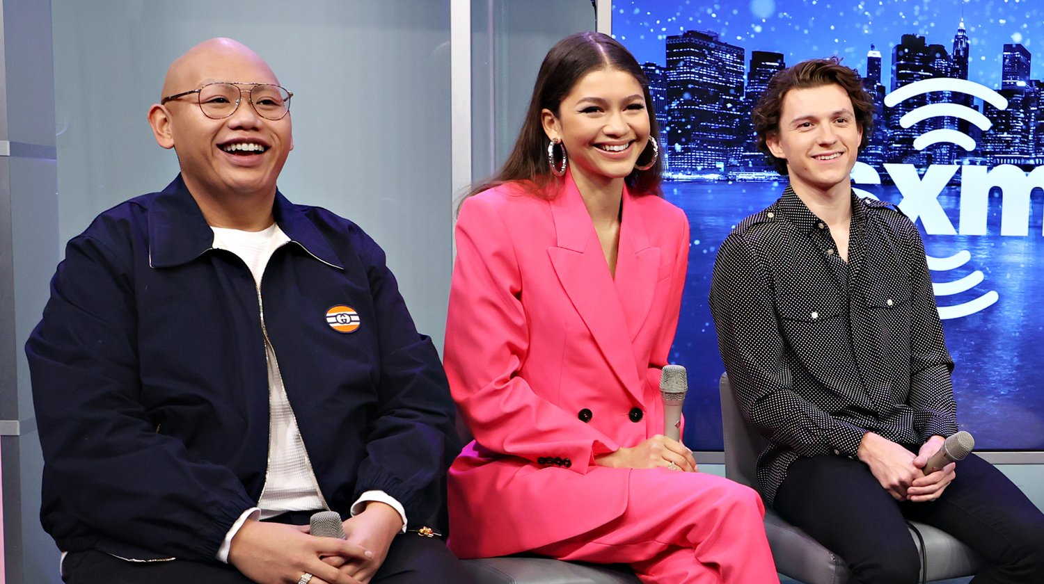 ‘Spider-Man’ Stars Zendaya, Tom Holland, & Jacob Batalon Look Back at ...