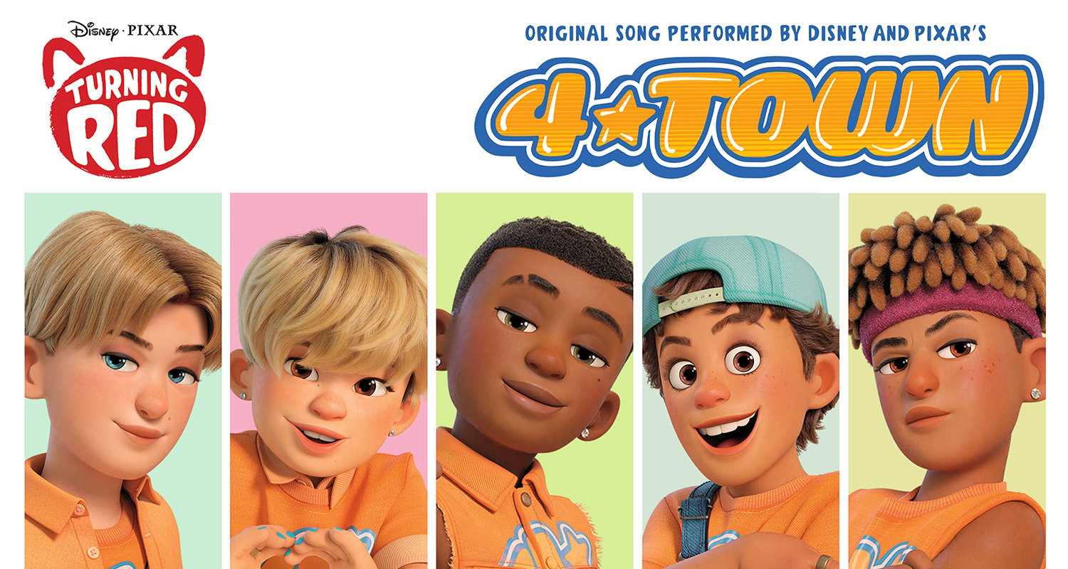 Who voices 4*Town in Turning Red? The real singers behind the Pixar boyband  - PopBuzz