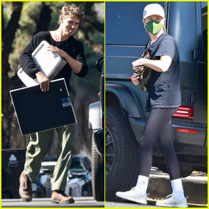 Ashley Tisdale Brings Austin Butler Some Presents During a Day Out in Los Feliz