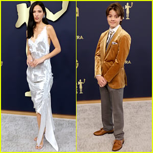 Yellowstone's Kelsey Asbille & Brecken Merrill Step Out For SAG Awards 2022