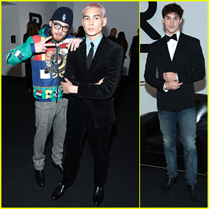 Angus Cloud, Evan Mock, Noah Beck & More Attend Ralph Lauren Fall '22 Fashion Show