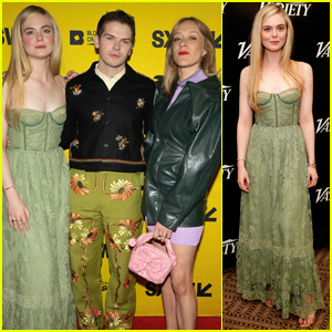 Elle Fanning Steps Out for the SXSW Premiere of 'Girl from Plainville'