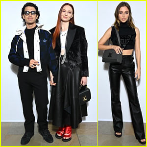 Sophie Turner, Joe Jonas, Emma Chamberlain & More Attend Louis Vuitton Fashion Show