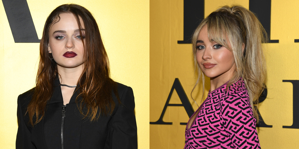 BFFs Joey King Sabrina Carpenter Step Out For Vanity Fair Young