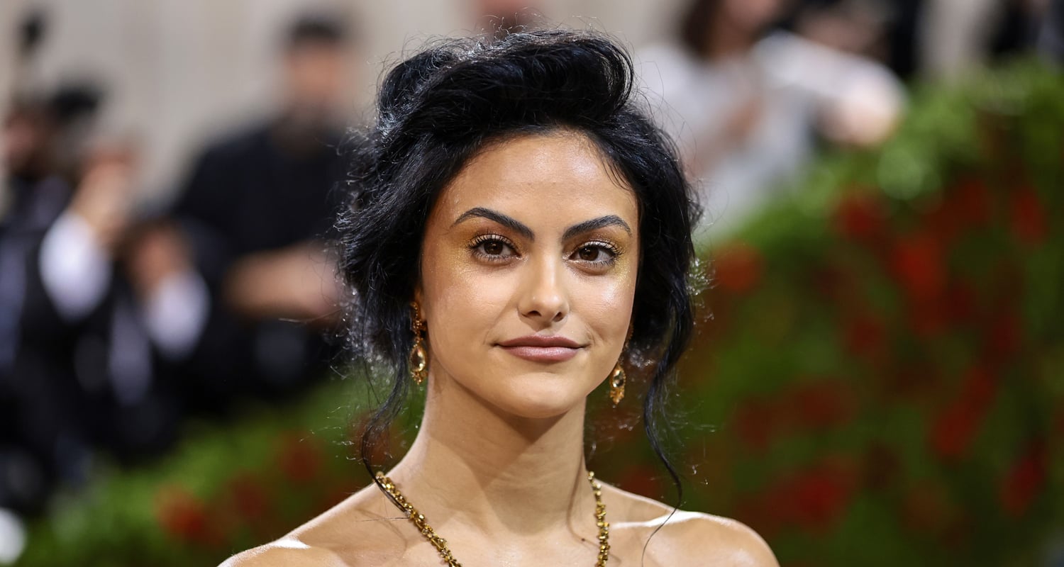 Camila Mendes Brings Some Gold Fringe to the Met Gala 2022 | 2022 Met