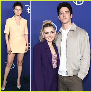 'Zombies 3' Stars Meg Donnelly & Milo Manheim, Selena Gomez & More Attend Disney Upfronts!