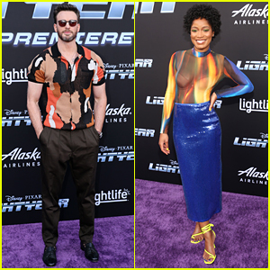 Keke Palmer Wears Bright Green Eyeliner to 'Lightyear' Premiere with Chris Evans & More!