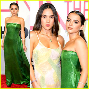 Isabela Merced Is a Green Goddess at 'Father of the Bride' Miami Premiere!