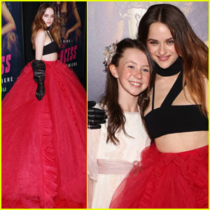 Joey King is Joined by Co-Star Katelyn Rose Downey at 'The Princess' Premiere
