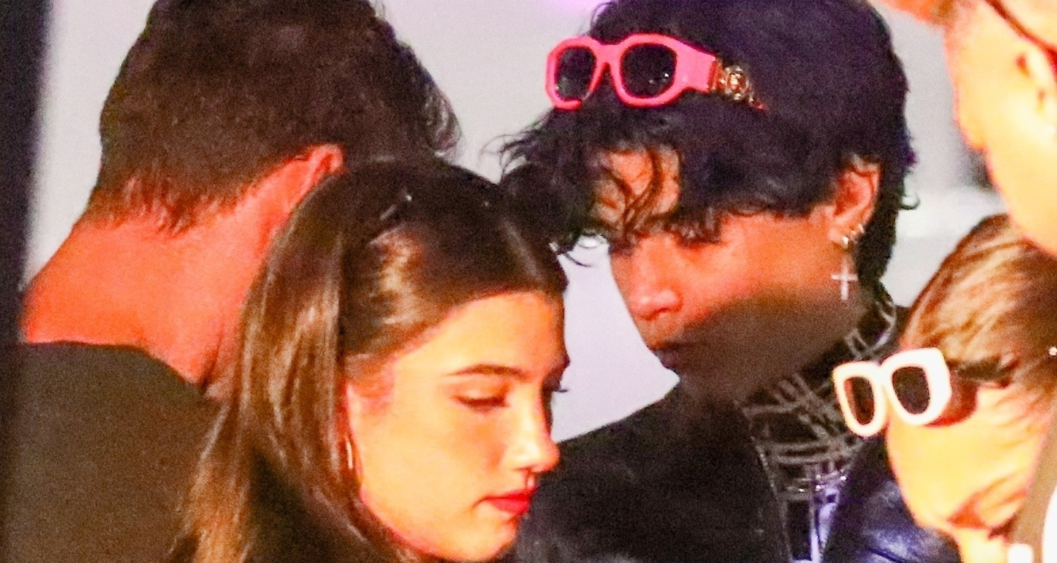 Charli D’Amelio & Landon Barker Check Out Machine Gun Kelly’s Concert