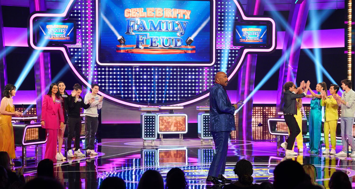 ‘High School Musical’ Cast Defeats ‘Never Have I Ever’ Cast on ‘Celebrity Family Feud’ – Watch Every Video!