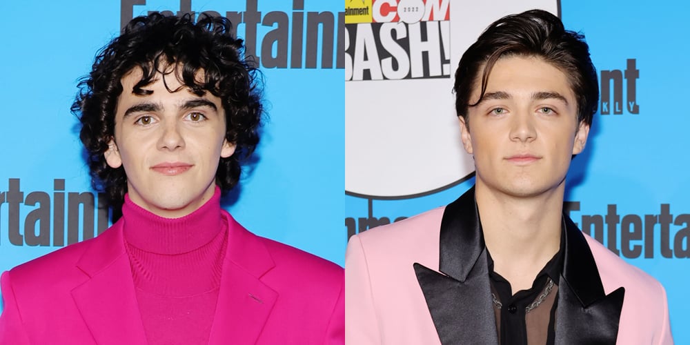 Shazam’s Jack Dylan Grazer & Asher Angel Go Pink for EW’s Comic-Con Party
