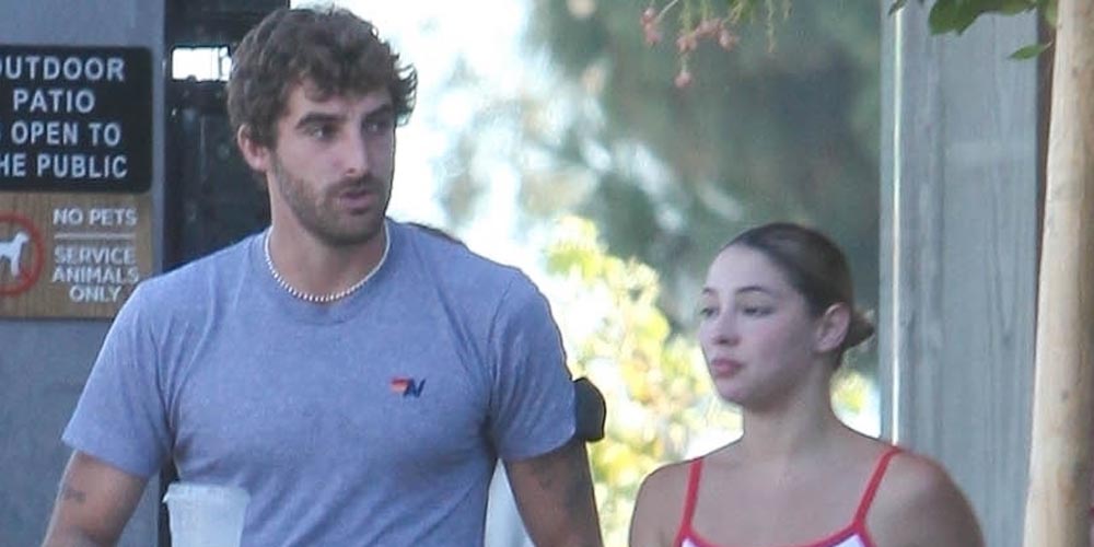 ‘Outer Banks’ Star Madelyn Cline Meets Up with Jackson Guthy for Lunch in Malibu