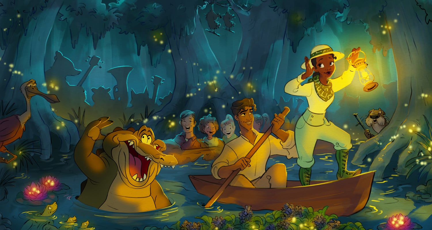 Disney Parks Reveal Name & Launch Year For New ‘Princess & the Frog’ Overhaul of Splash Mountain