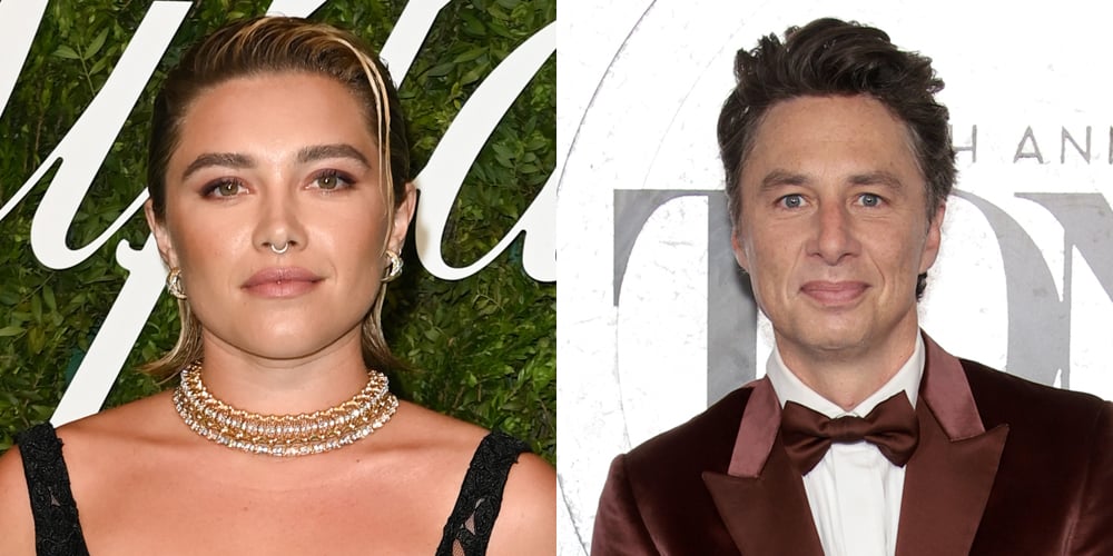 Florence Pugh Opens Up About Keeping Zach Braff Split a Secret