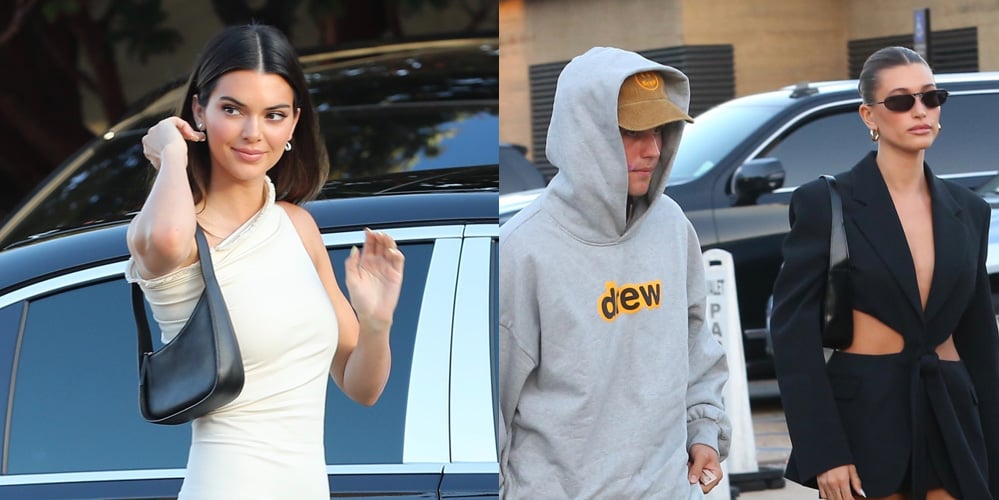 Kendall Jenner Gets Justin & Hailey Bieber’s Support at 818 Party